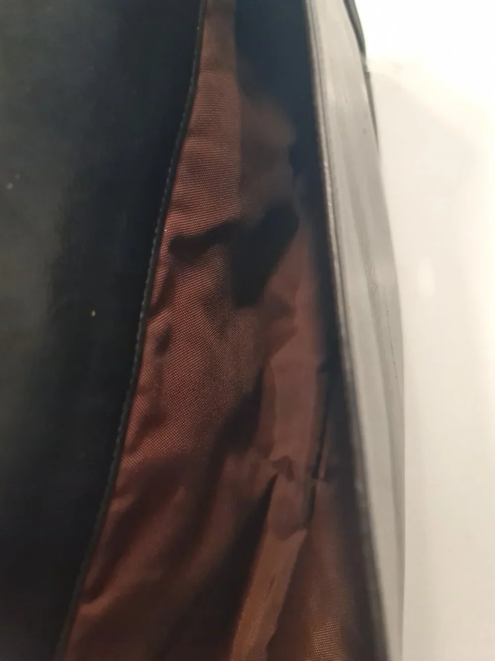 Coach Briefcase Dark Brown Leather G1S-5306 With Strap Retail $698 Vintage